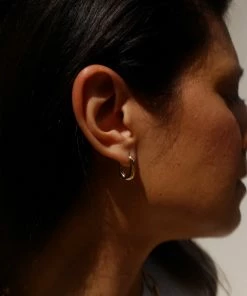 PIPE AND ROW REMI HOOPS EARRINGS