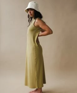 RICHER POORER VINTAGE COLUMN RIB DRESS