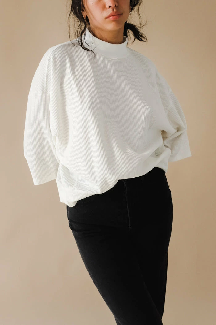 ARAMINTA JAMES SPRING '22 WAFFLE TURTLENECK 2 ARAMINTA JAMES SPRING '22 WAFFLE TURTLENECK