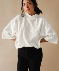 ARAMINTA JAMES SPRING '22 WAFFLE TURTLENECK