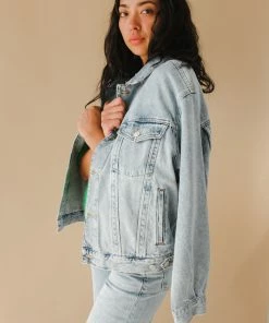 AGOLDE CHARLI OVERSIZED DENIM JACKET VEER 11 AGOLDE CHARLI OVERSIZED DENIM JACKET VEER