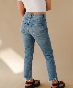 AGOLDE RILEY HI RISE CROP HAVEN SPRING '22