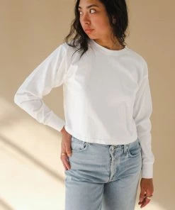 LACAUSA SPRING '22 LONG SLEEVE BOXY TEE