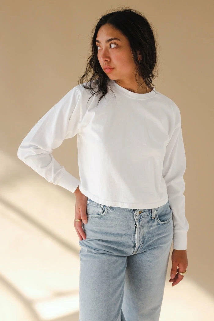 LACAUSA SPRING '22 LONG SLEEVE BOXY TEE 1 LACAUSA SPRING '22 LONG SLEEVE BOXY TEE