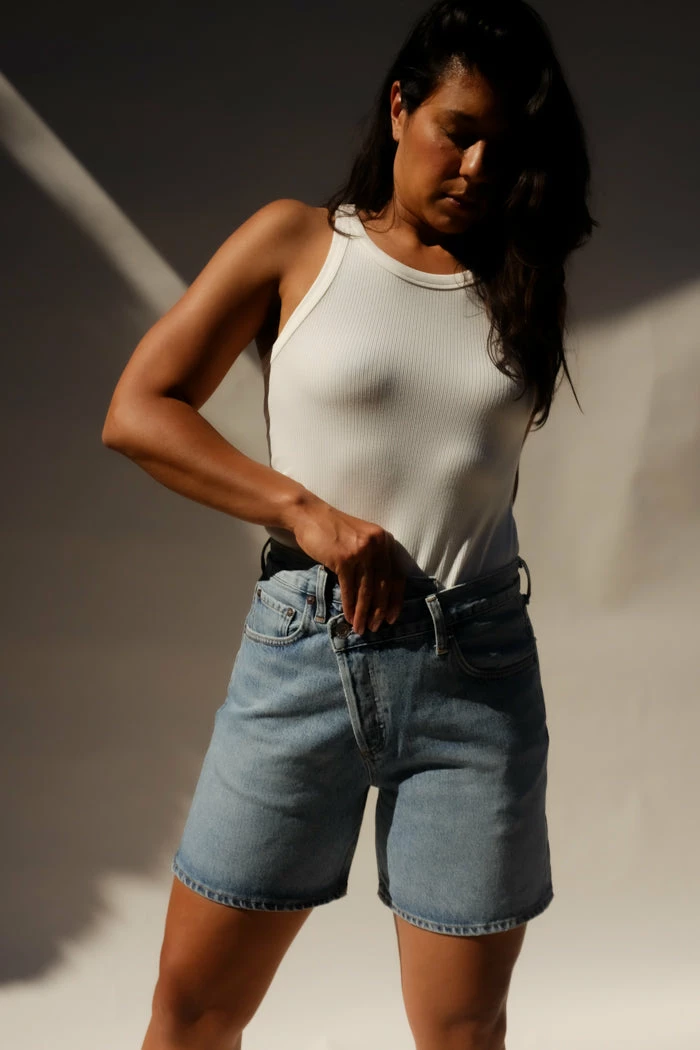 AGOLDE SPRING '22 CRISS CROSS SHORT 1 AGOLDE SPRING '22 CRISS CROSS SHORT