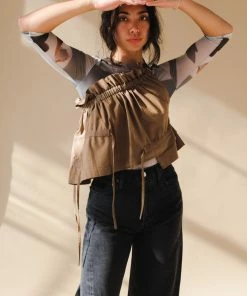 MUNDAKA RUFFLE TOP SPRING '22