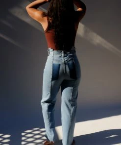 AGOLDE PIECED ANGLE JEAN MATRIX 10 AGOLDE PIECED ANGLE JEAN MATRIX