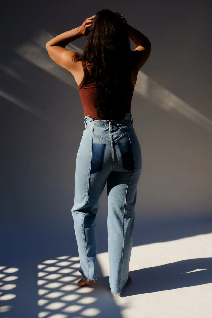 AGOLDE PIECED ANGLE JEAN MATRIX 3 AGOLDE PIECED ANGLE JEAN MATRIX