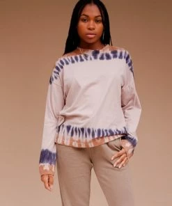 RICHER POORER SALE UNISEX RELAXED LONG SLEEVE TEE TIE DYE