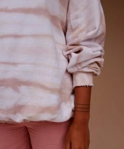 ECLECTIC SUN ISLAND EVENINGS PULLOVER NUDE