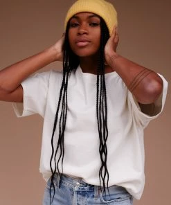 FILOSOFIA JADE CROPPED TEE CLOUD