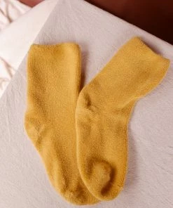 LE BON SHOPPE CLOUD SOCKS HONEY
