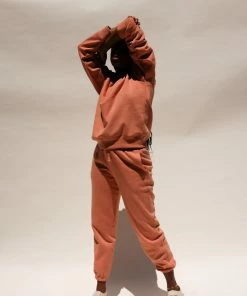 RICHER POORER SALE RECYCLED FLEECE JOGGER SWEATPANT CLAY