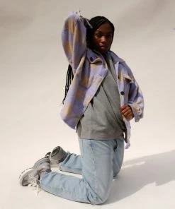 PIPE AND ROW DYLAN PLAID JACKET