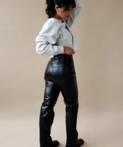 AGOLDE 90'S PINCH WAIST DETOX LEATHER