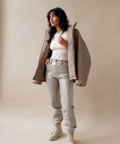 AGOLDE SALE RECYCLED LEATHER 90'S PINCH WAIST