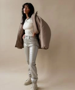 AGOLDE SALE RECYCLED LEATHER 90'S PINCH WAIST