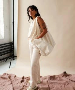 PIPE AND ROW TOTE BAG