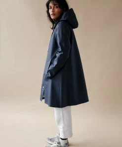 STUTTERHEIM MOSEBACKE RAIN JACKET NAVY