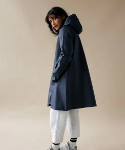 STUTTERHEIM MOSEBACKE RAIN JACKET NAVY 9 STUTTERHEIM MOSEBACKE RAIN JACKET NAVY