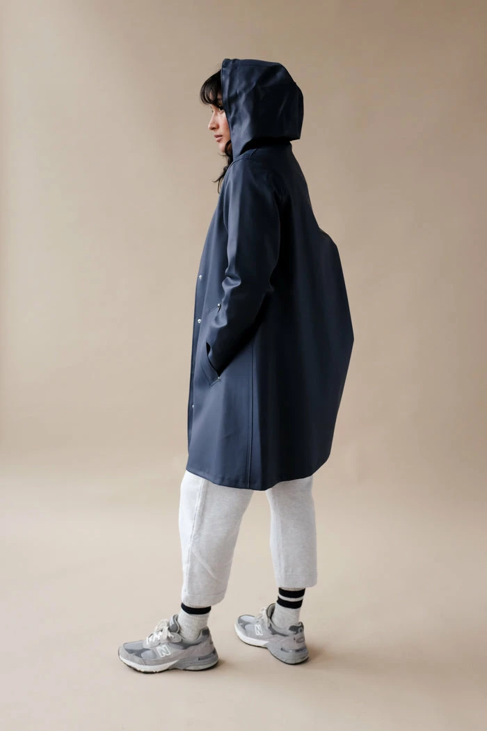STUTTERHEIM MOSEBACKE RAIN JACKET NAVY 6 STUTTERHEIM MOSEBACKE RAIN JACKET NAVY