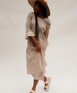 LACK OF COLOR PALMA WIDE BRIM STRAW HAT