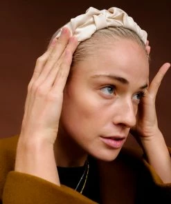 PIPE AND ROW SCRUNCHY HEADBAND