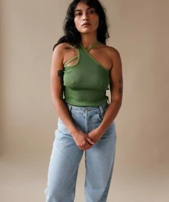 PIPE AND ROW SPRING '22 CASSIE CRISS CROSS TANK