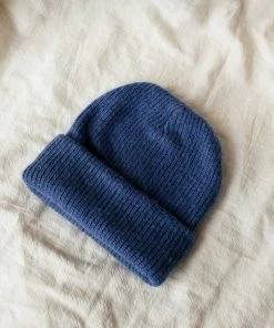 PIPE AND ROW NEW IN SMITH BEANIE BLUE