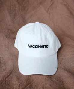 INTENTIONALLY BLANK NEW IN VACCINATED HAT