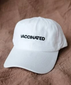 INTENTIONALLY BLANK NEW IN VACCINATED HAT