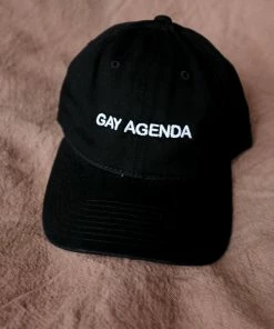 INTENTIONALLY BLANK ACCESSORIES GAY AGENDA HAT