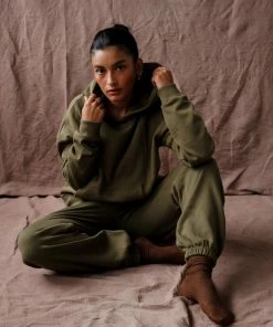 RICHER POORER SALE RECYCLED FLEECE JOGGER SWEATPANT OLIVE ARMY 9 RICHER POORER SALE RECYCLED FLEECE JOGGER SWEATPANT OLIVE ARMY