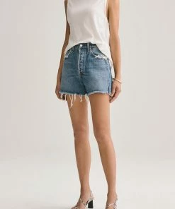 AGOLDE DEE DENIM SHORTS ULTRA HI RISE