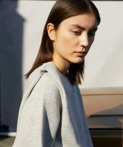 JUST FEMALE SPRING '22 DRAKE PADDED SWEATSHIRT