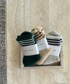 LE BON SHOPPE SPRING '22 GIRLFRIEND SOCKS HUNTER GREEN