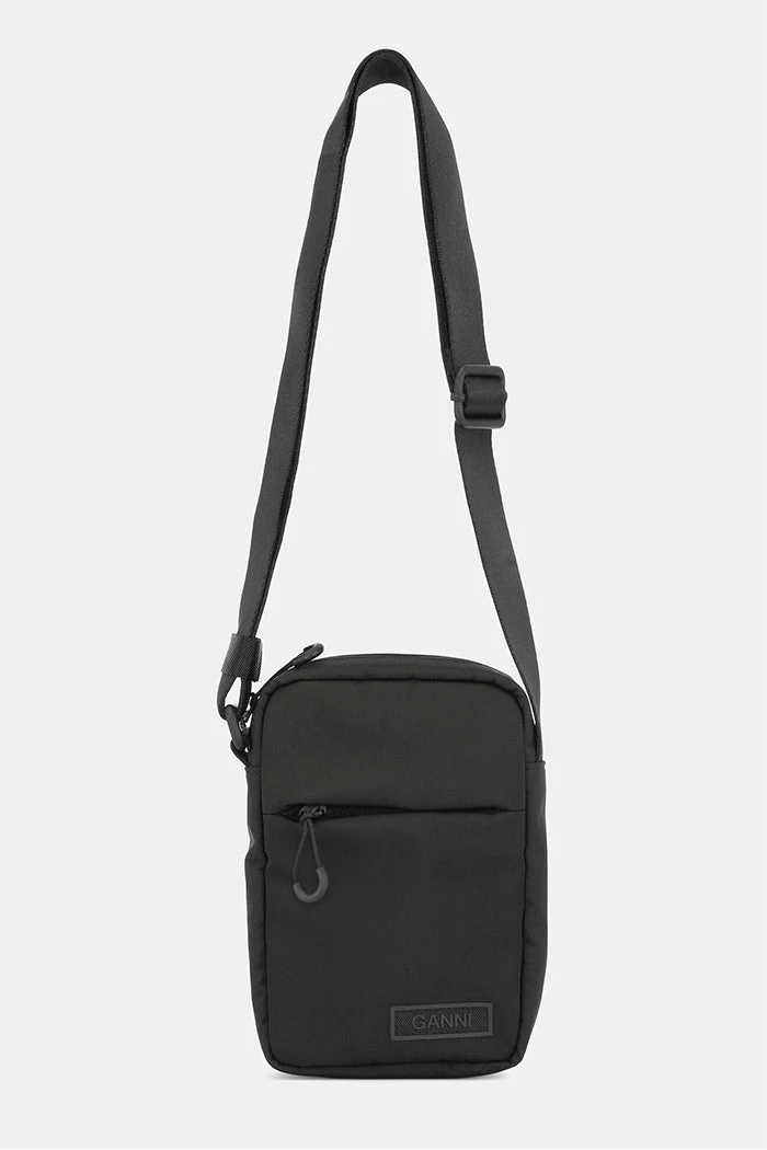 GANNI VERTICAL RECYCLED TECH MINI FESTIVAL BAG SPRING '22 1 GANNI VERTICAL RECYCLED TECH MINI FESTIVAL BAG SPRING '22