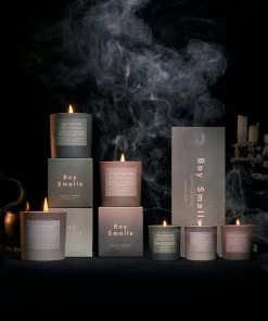 BOY SMELLS NEW IN THE FANTOME CANDLE
