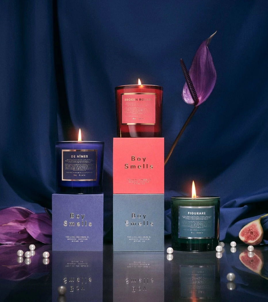 BOY SMELLS NEW IN BROKEN ROSARY CANDLE 4 BOY SMELLS NEW IN BROKEN ROSARY CANDLE