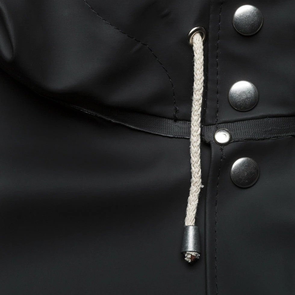 STUTTERHEIM STOCKHOLM JACKET BLACK NEW IN 5 STUTTERHEIM STOCKHOLM JACKET BLACK NEW IN