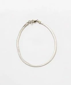 WOLF CIRCUS ACCESSORIES HERRINGBONE ANKLET