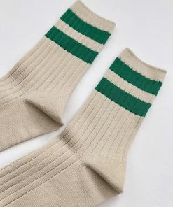 LE BON SHOPPE SOCKS + HOSIERY HER VARSITY SOCKS