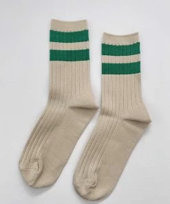 LE BON SHOPPE SOCKS + HOSIERY HER VARSITY SOCKS