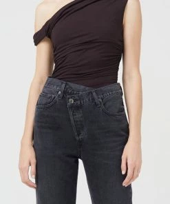 AGOLDE HILMA TWIST SLEEVE BODYSUIT SPRING '22