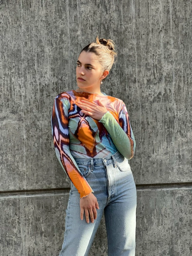 NIN STUDIO SWIRL TOP MARIPOSA SPRING '22 3 NIN STUDIO SWIRL TOP MARIPOSA SPRING '22