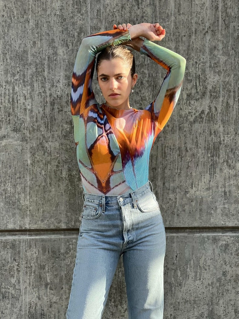 NIN STUDIO SWIRL TOP MARIPOSA SPRING '22 5 NIN STUDIO SWIRL TOP MARIPOSA SPRING '22