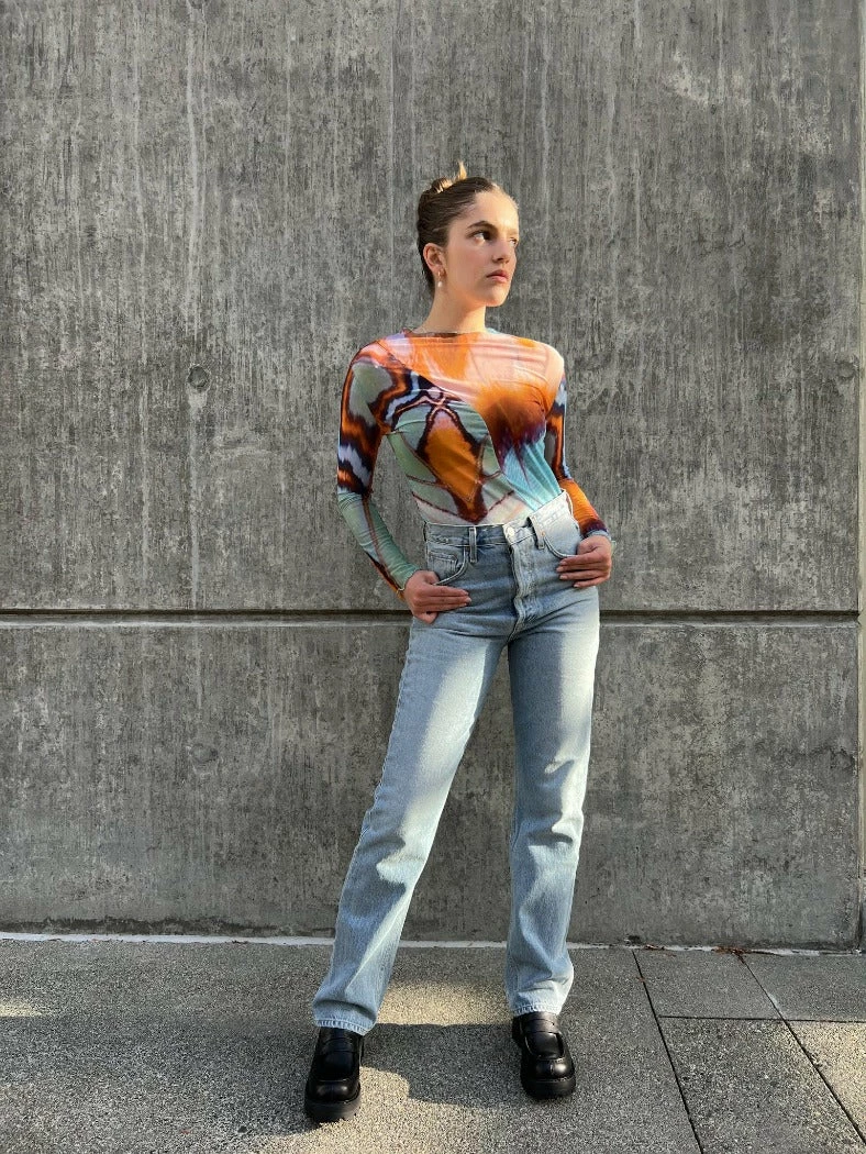 NIN STUDIO SWIRL TOP MARIPOSA SPRING '22 6 NIN STUDIO SWIRL TOP MARIPOSA SPRING '22