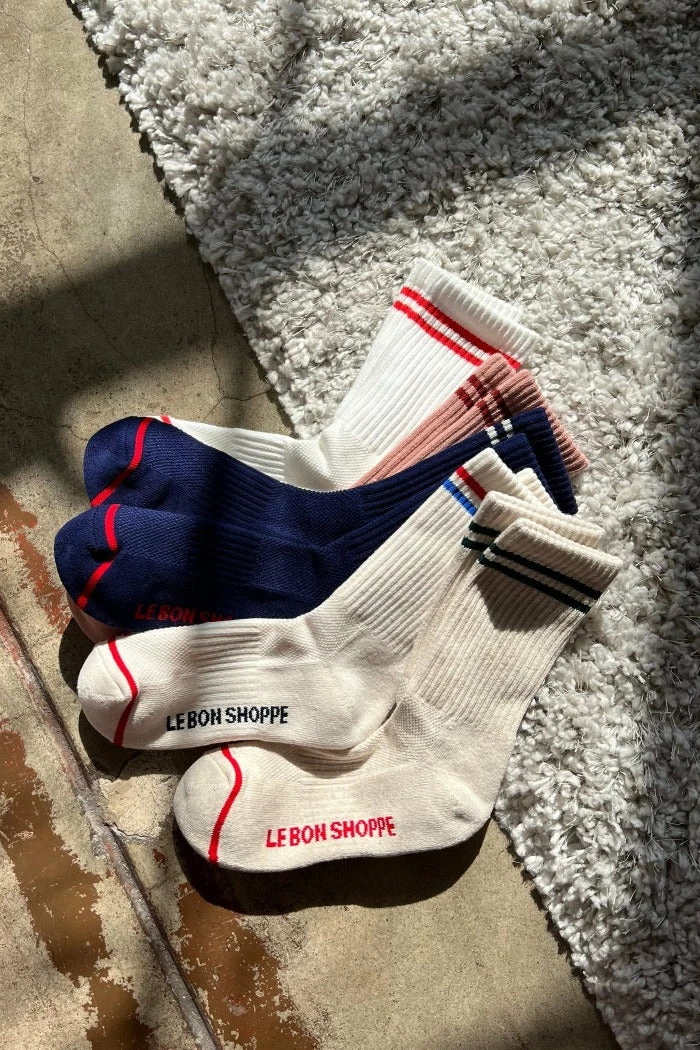 LE BON SHOPPE BOYFRIEND SOCKS OATMEAL 4 LE BON SHOPPE BOYFRIEND SOCKS OATMEAL