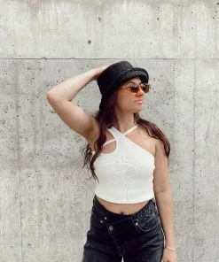 LACK OF COLOR SPRING '22 INCA BUCKET HAT BLACK