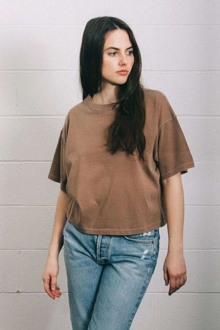 FILOSOFIA SUSTAINABILITY JADE CROPPED TEE 4 FILOSOFIA SUSTAINABILITY JADE CROPPED TEE